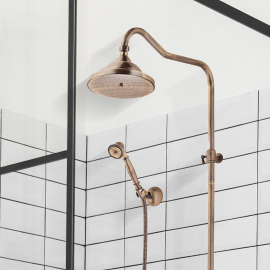 Antik Osmanlı Vintage Robot Duş Seti – Antik Osmanlı Banyo Bataryası Dahil