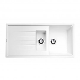 Atlante Beyaz 1,5 Göz Granit Eviye 100x50