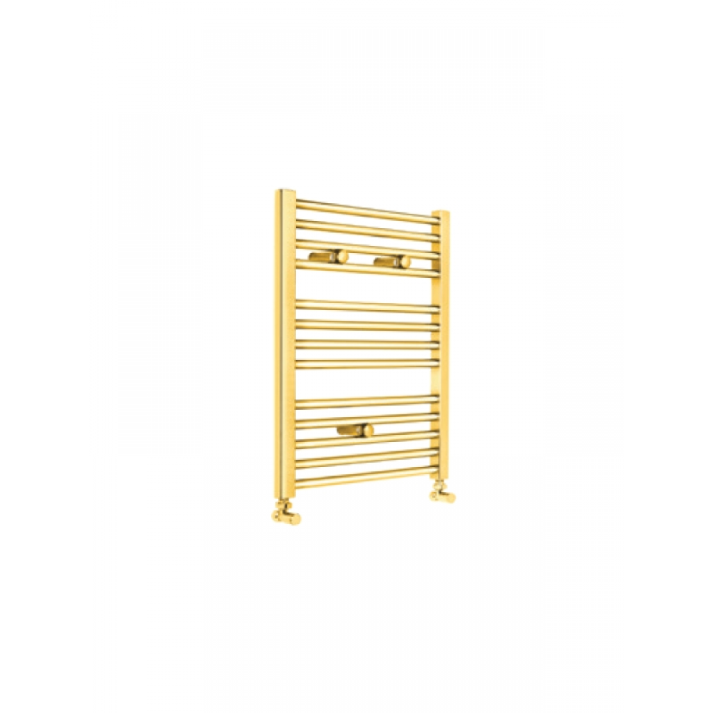 50x70 Gold Altın Havlupan – PVD Kaplama, Vanalar Dahil, Hızlı Isınan Banyo Havlu Radyatörü