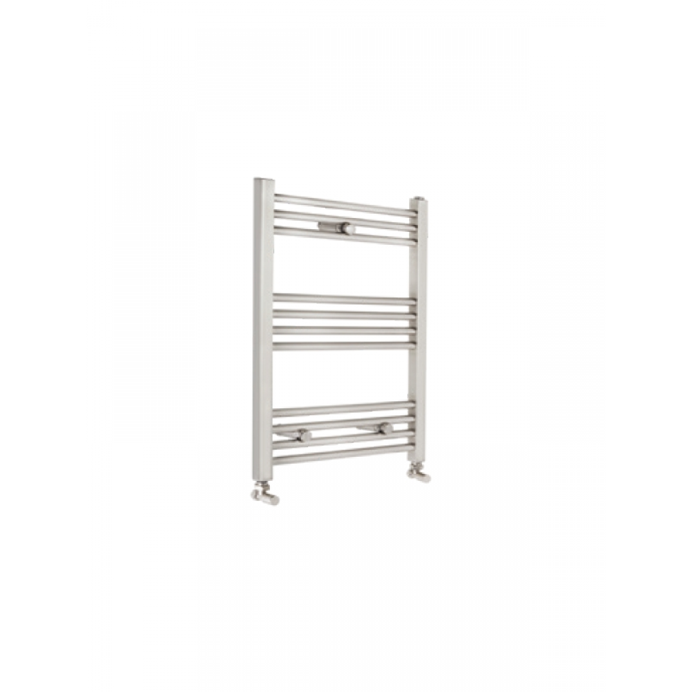 50x70 Inox Saten Havlupan – Hızlı Isınan Banyo Havlu Radyatörü, Vanalar Dahil