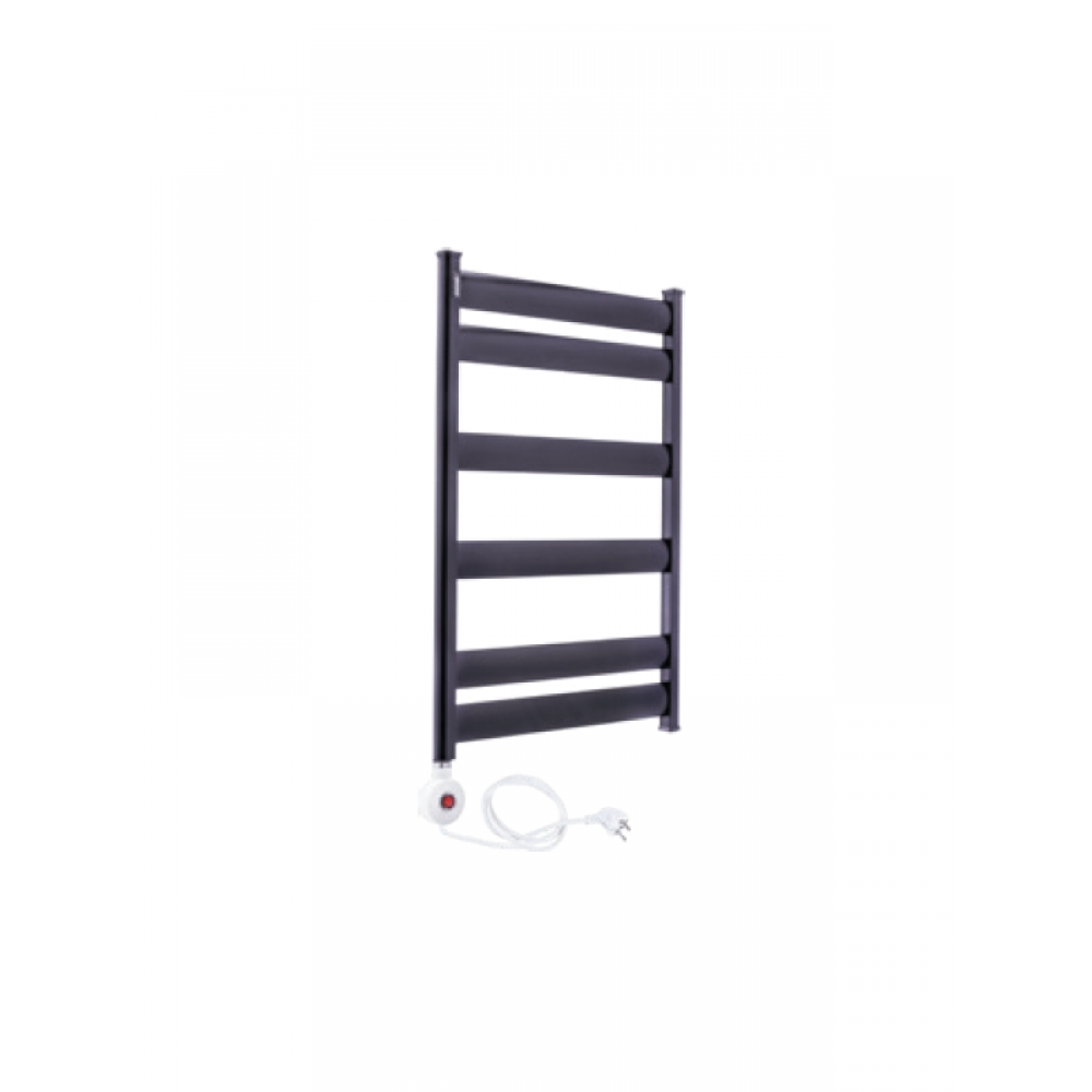 50x70 Siyah Elektrikli Havlupan – Hızlı Isınır, Kararmaz, Banyo Havlu Isıtıcı