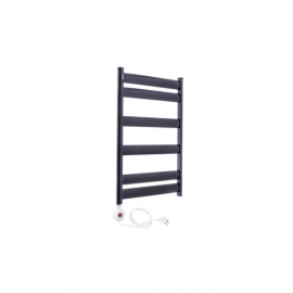 50x70 Siyah Elektrikli Havlupan – Hızlı Isınır, Kararmaz, Banyo Havlu Isıtıcı