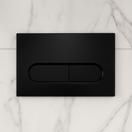 Kale İntegra Capsule Soft Siyah Kumanda Paneli - Gömme Rezervuar Düğme Takımı