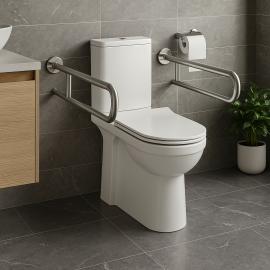 Kale İdea 2.0 Destekli Klozet – Bedensel Engelli ve Yaşlılar İçin Uygun