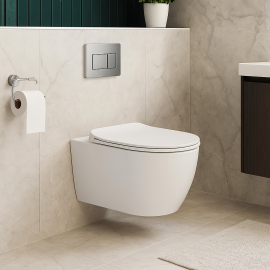 Kale Dove 2.0 Smart Asma Klozet + Ultra Slim Smart Klozet Kapağı