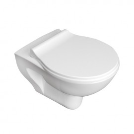 Turavit Pera Rimless Asma Klozet + Yavaş Kapanır Klozet Kapağı