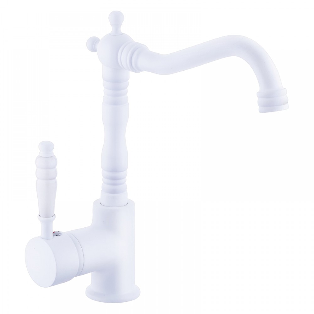 Valente Mat Beyaz Lavabo Bataryası – Kavisli Borulu, Klasik Tarz, Su Tasarruflu Valente Mat Beyaz Lavabo Bataryası – Kavisli Borulu, Klasik Tarz, Su Tasarruflu