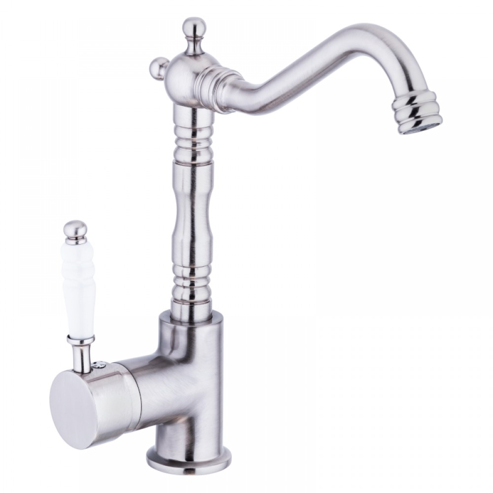 Valente Inox Lavabo Bataryası – Kavisli Borulu, Paslanmaz Görünüm, Su Tasarruflu Valente Inox Lavabo Bataryası – Kavisli Borulu, Paslanmaz Görünüm, Su Tasarruflu