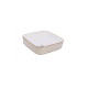 GeoGold Geometrik Desenli Kare Seramik Tezgah Üstü Çanak Lavabo – 38.5x38.5 cm
