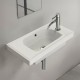 SmartRight Etajerli Duvara Monte & Dolap Uyumlu Armatür Deliği Sağda Seramik Lavabo – 50x28 cm SmartRight Etajerli Duvara Monte & Dolap Uyumlu Armatür Deliği Sağda Seramik Lavabo – 50x28 cm