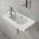 SmartLeft Etajerli Duvara Monte & Dolap Uyumlu Armatür Deliği Solda Seramik Lavabo – 50x28 cm, Beyaz SmartLeft Etajerli Duvara Monte & Dolap Uyumlu Armatür Deliği Solda Seramik Lavabo – 50x28 cm, Beyaz