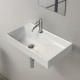 ModeraComfort Etajerli Duvara Monte & Mobilya Uyumlu Seramik Lavabo – 65x38 cm, Beyaz ModeraComfort Etajerli Duvara Monte & Mobilya Uyumlu Seramik Lavabo – 65x38 cm, Beyaz