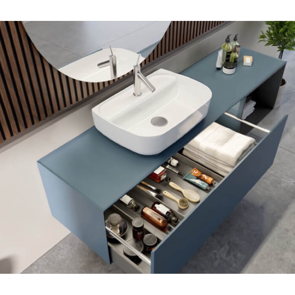 ModeraFlex+ Armatür Delikli Duvara Monte & Tezgah Üstü Seramik Lavabo – 75x40 cm, Beyaz ModeraFlex+ Armatür Delikli Duvara Monte & Tezgah Üstü Seramik Lavabo – 75x40 cm, Beyaz