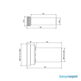 Japar Gömme Rezervuar Boru Kada Seti
