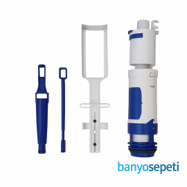 Geberit Delta Gömme Rezervuar Boşaltma Grubu (Yataklı/Sepetli) – UP172 | 242.267.00.1