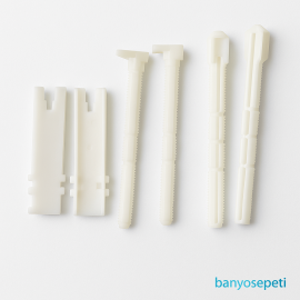 Geberit UP320 Dizayn Gömme Rezervuar Kumanda Kapağı Montaj Seti – 241.874.00.1