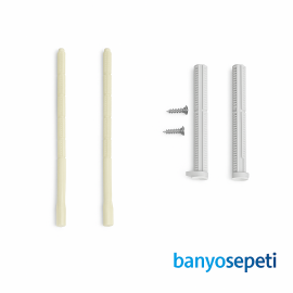 Geberit Yeni Nesil Alpha Gömme Rezervuar Kumanda Kapağı Montaj Seti – 244.879.00.1