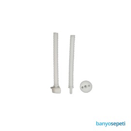 Ege Kalın Gömme Rezervuar Çerçeve Kilit Vida Seti