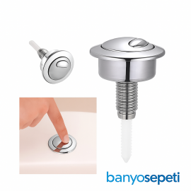 Bien Çift Kademeli Klozet İç Takım Boşaltma Grubu Basma Butonu