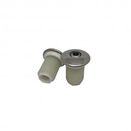 Vitra Taharet Ucu Düz Krom Metal Başlık