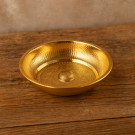 Gold Altın Osmanlı Tuğralı Figürlü Hamam Tası