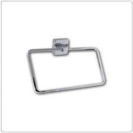 SquareHold Kare Havluluk – Krom, Duvara Monte Pirinç Tasarım