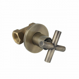 Antik Eskitme Gizli Taharet Musluğu – Stop Valf, Duvar İçi Kullanım