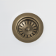 AntiqueBronze Antik Mutfak Süzgeci – 112 mm Paslanmaz Çelik