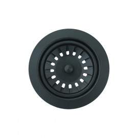 BlackStone Mat Siyah Mutfak Süzgeci – 112 mm Paslanmaz Çelik