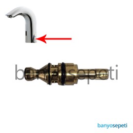 Kale Classic Dual Fotoselli Lavabo Bataryası Sıcak - Soğuk Kumanda Kolu