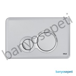 Kale Modül Infinity Mat Krom Kumanda Paneli - Gömme Rezervuar Düğme Takımı