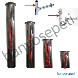 Krom Lavabo Sifonu Uzatma Özel Ek Parça