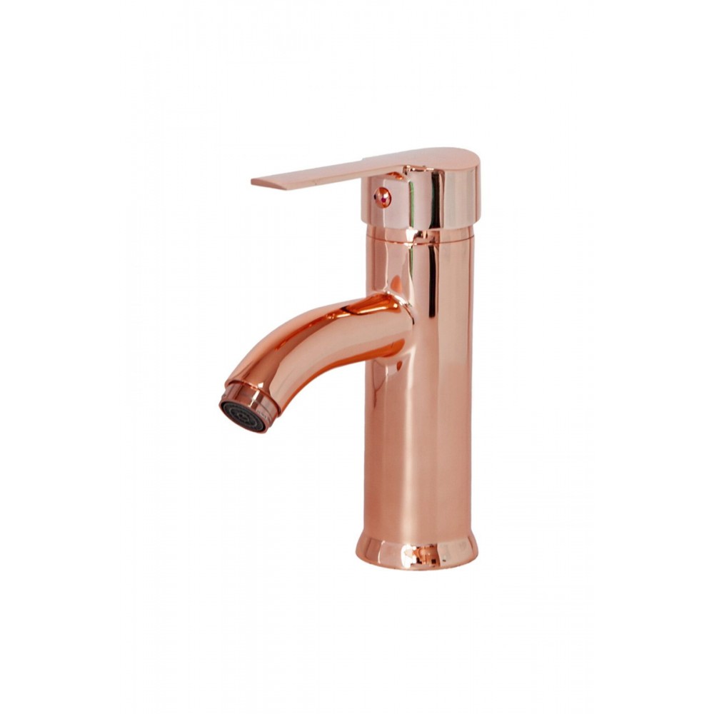 Altın Delta Kol Lavabo Bataryası Krom Uzun Lavabo Bataryası Bakır Boru Lavabo Musluğu