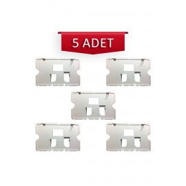 Kale İntegra Gömme Rezervuar İç Panel Kaldıraç Mekanizması 5'li Seti