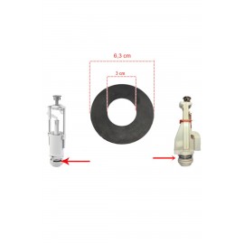 Kale Çift Basmalı Klozet Boşaltma Grubu Contası 5'li Seti