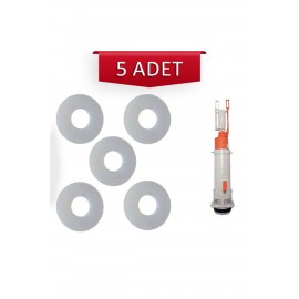 Norm Gömme Rezervuar Boşaltma Grubu Contası 5'li Seti