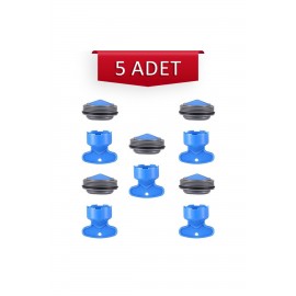 5'li Artema 24 mm Gizli Perlatör ve Anahtar Seti – Su Tasarruflu Musluk Başlığı