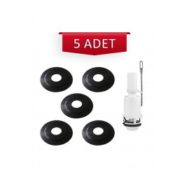 Tema Tek Kademeli Klozet İç Takım Boşaltma Grubu Contası 5'li Seti