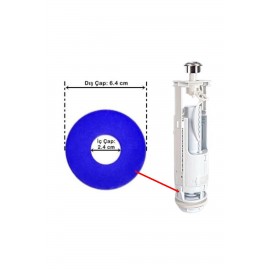 Bocchi Çift Kademeli Klozet İç Takım Boşaltma Grubu Contası 5'li Seti