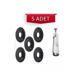Tema Tek Kademeli Klozet İç Takım Boşaltma Grubu Contası 5'li Seti