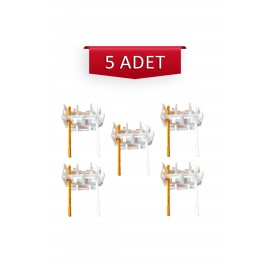 Kale Rapid Gömme Rezervuar Kaldıraç Köprü Seti ve İtici Çubuk 5'li Seti