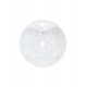 NovaRound Tezgah Üstü Armatür Delikli Seramik Lavabo – 40 cm, Beyaz