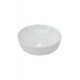ZenRound Tezgah Üstü Armatür Deliksiz Seramik Lavabo – 41 cm, Beyaz