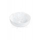 ZenRound Tezgah Üstü Armatür Deliksiz Seramik Lavabo – 41 cm, Beyaz