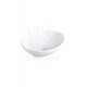 PureRound Tezgah Üstü Armatür Deliksiz Seramik Lavabo – 40x33 cm, Beyaz