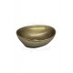 AntiqueGlow Tezgah Üstü Armatür Deliksiz Seramik Lavabo – 40x33 cm, Parlak Antik Eskitme