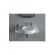 ModeraRight Etajerli Duvara Monte Seramik Lavabo – 80x38 cm, Beyaz