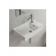 ModeraSlim Etajerli Duvara Monte & Mobilya Uyumlu Seramik Lavabo – 50x30 cm, Beyaz