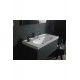 ModeraMax Etajerli Duvara Monte & Mobilya Uyumlu Seramik Lavabo – 100x45 cm, Beyaz
