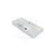 ModeraLux Etajerli Duvara Monte & Mobilya Uyumlu Seramik Lavabo – 85x38 cm, Beyaz
